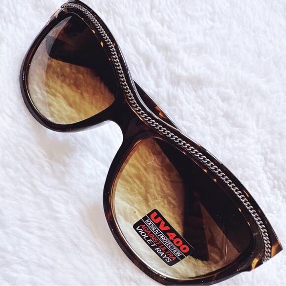 Rina Tortoise Brown Sunglasses - Picture 2 of 12